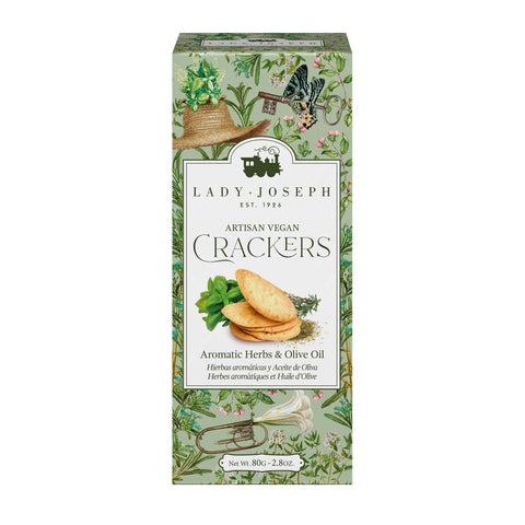 Lady Joseph Artisan Crackers with Aromatic Herbs & Olive Oil 100gr