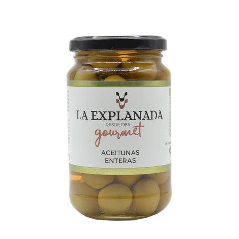 La Explanada Whole Manzanilla Olives Natural Flavour 340gr