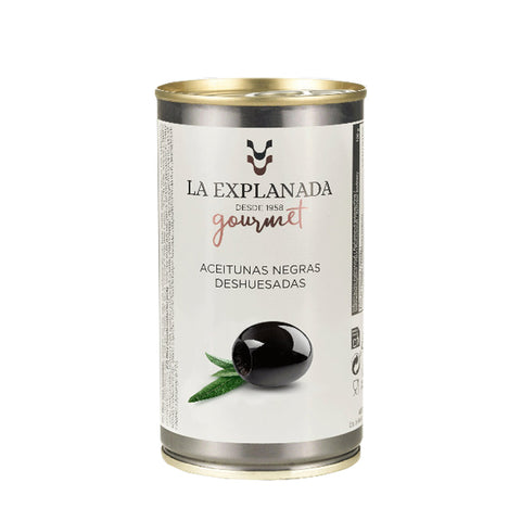 La Explanada Pitted Black Olives 350gr