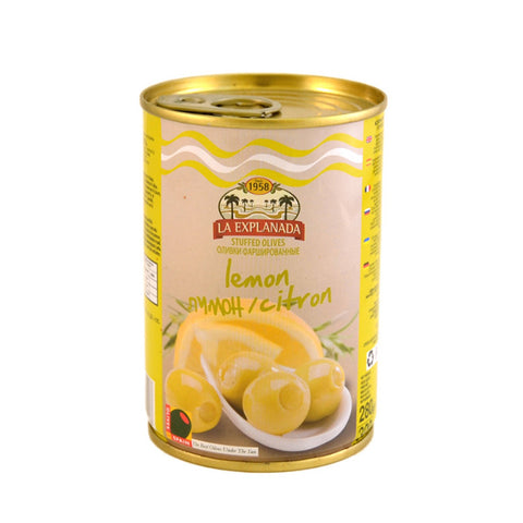 La Explanada Lemon Stuffed Manzanilla Olives 280gr