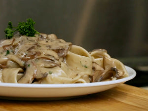Mushroom Truffle Pasta