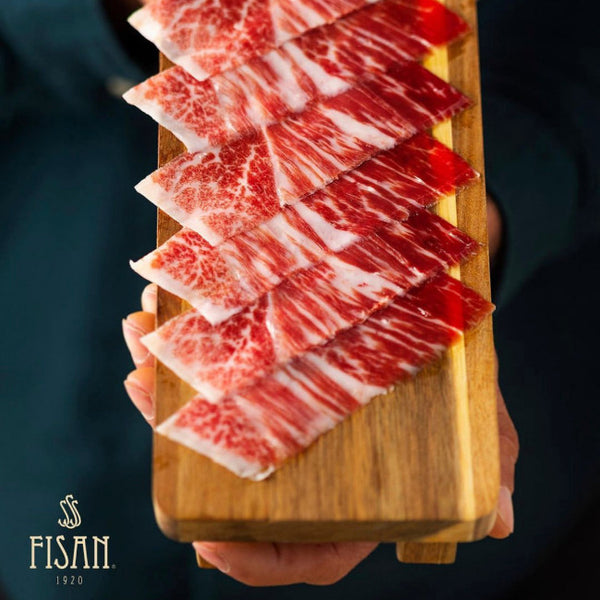 Fisan Acorn-fed 100% Iberico Ham Hand-Carved 70gr