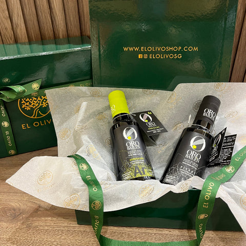 Oro Bailén Extra Virgin Olive Oil 2x250ml Gift Box