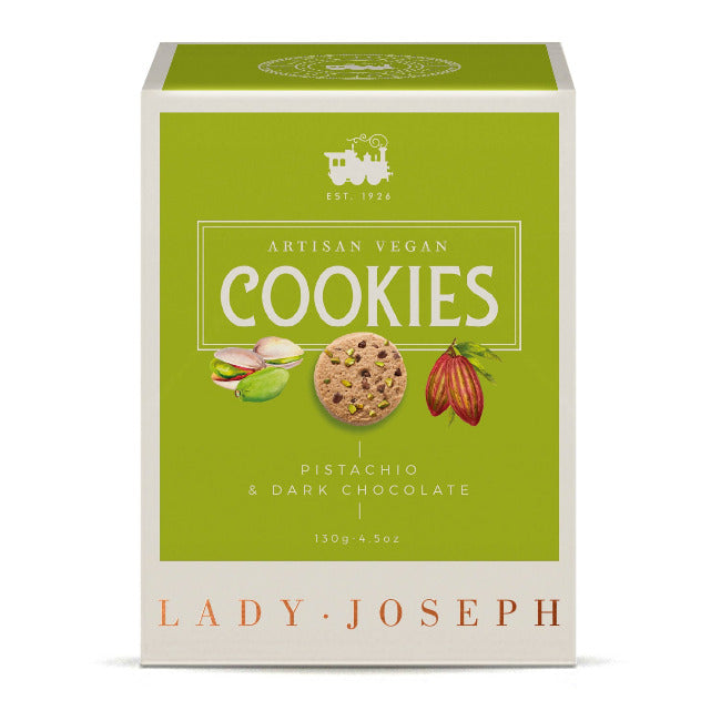 Lady Joseph Pistachio & Dark Chocolate Cookies 130gr 