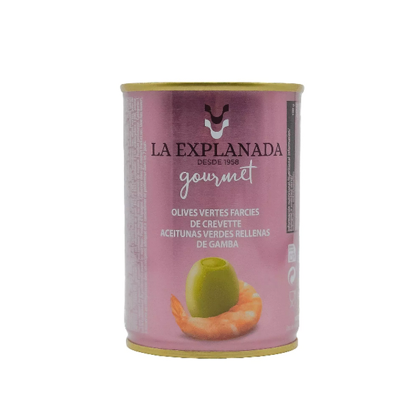 La Explanada Shrimp Stuffed Manzanilla Olives 280gr