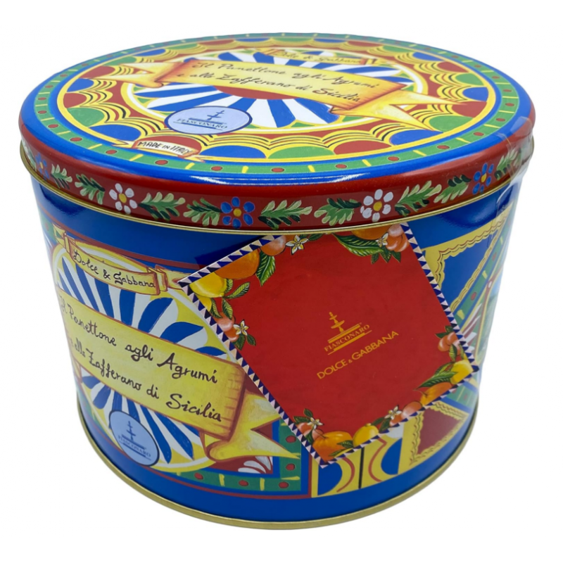 Fiasconaro Panettone Dolce & Gabbana Limited Edition Tin 500gr