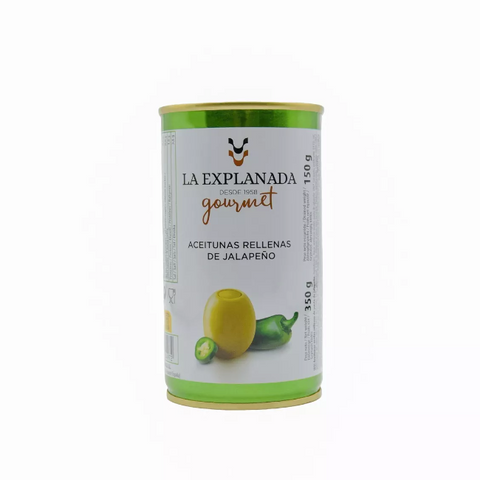 La Explanada Jalapeño Pepper Stuffed Manzanilla Olives 350gr