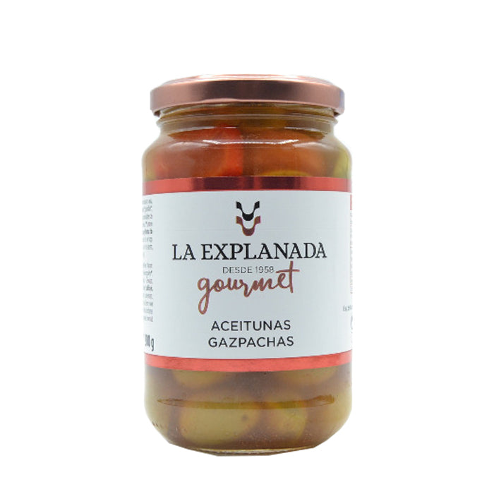 La Explanada Gazpacha Verdial Olives 340gr