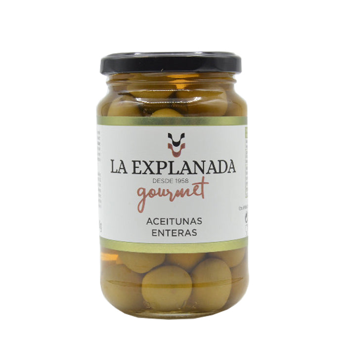 La Explanada Whole Manzanilla Olives Natural Flavour 340gr