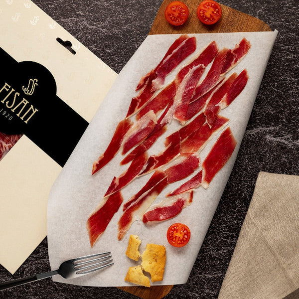 Fisan Acorn-fed 100% Iberico ¨Paleta¨ Shoulder Ham Hand Sliced 70gr