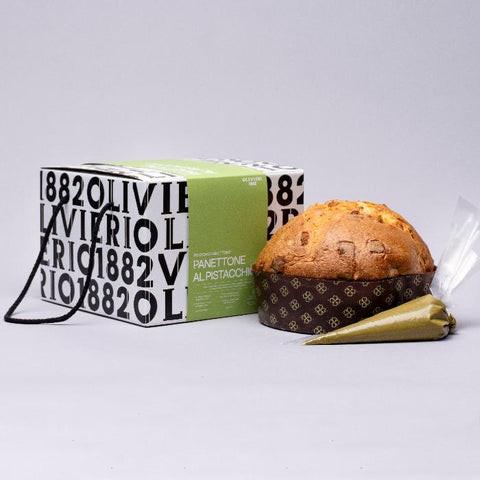 Olivieri 1882 Panettone Pistachio Pieces & Pistachio Cream 1Kg