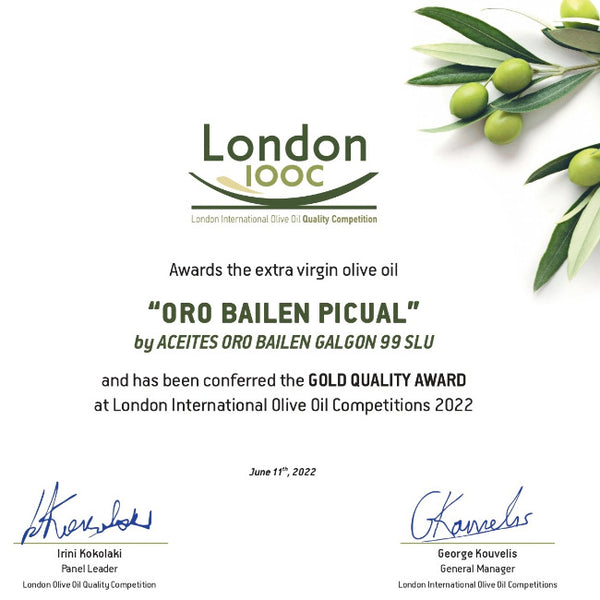 Oro Bailén Reserva Familiar Picual Extra Virgin Olive Oil 500ml