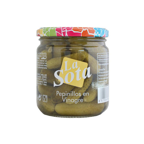La Sota Gherkins in Vinegar 340gr